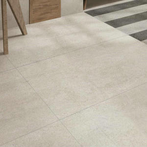 Carrelage en grès cérame gris de couleur sable rustique, finition mate glacée, 600x600, pour mur et sol intérieurs, style design industriel moderne - Product Image 2