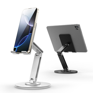 Feixiang X100 support de <span class=keywords><strong>tablette</strong></span> support en aluminium avec base rotative et <span class=keywords><strong>bras</strong></span> <span class=keywords><strong>articulé</strong></span> flexible <span class=keywords><strong>pour</strong></span> étuis épais et téléphones <span class=keywords><strong>pour</strong></span> bureaux - Product Image 1