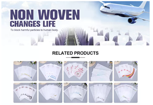 Cubierta desechable de poliéster no tejido de alta calidad para reposacabezas, cubiertas para reposacabezas de asiento de <span class=keywords><strong>silla</strong></span> de autobús de tren aéreo a todo color - Product Image 6