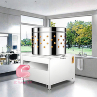 Machine à épiler les volailles électrique automatique en acier inoxydable VK 220V/380V, neuve, pour poulet, canard, oie, caille, type tunnel