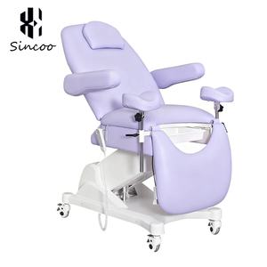 Multifunctionele elektrische gynaecologische en obstetrische bevallingsbank met 3 motoren, speciaal onderzoekbed voor gynaecologie - Product Image 1