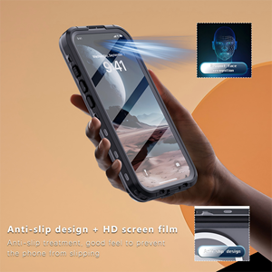 Étui de protection étanche et magnétique avec chargement sans fil pour <span class=keywords><strong>iPhone</strong></span> 16, 16 Pro/Plus/Pro Max – Housse robuste et étanche pour la natation – En stock - Product Image 5