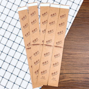 กระดาษคราฟท์ห่อเม็ดอมรสนม บรรจุภัณฑ์พิมพ์ลายกันไขมันสำหรับขนมปัง - Product Image 4