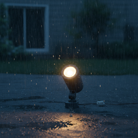 Projecteur LED extérieur en aluminium étanche IP65, super lumineux, pour la sécurité, le jardinage, la construction