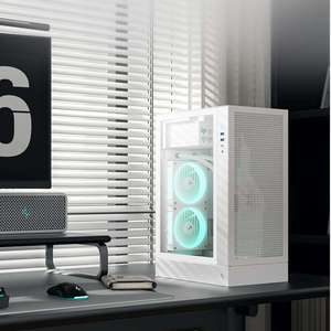 Gabinete de PC Deepcool Ch170 Plus Negro/Blanco con Vidrio Templado M-atx, Compatible con Enfriador AIO de 240 mm para Gamers Ch170 Plus - Product Image 5