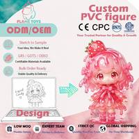 Figurine de monstre personnalisée aux couleurs vives, figurine en PVC 3D, finition brillante, pour un cadeau d'anniversaire attrayant, prix direct d'usine