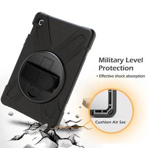 Étui robuste <span class=keywords><strong>antichoc</strong></span> pour Samsung <span class=keywords><strong>Galaxy</strong></span> <span class=keywords><strong>Tab</strong></span> S5e 10.5 <span class=keywords><strong>2019</strong></span> avec béquille intégrée et dragonne - Product Image 2