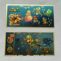 Памятные банкноты с персонажами Super Mario для коллекционирования и игр: вспомните детские игровые воспоминания