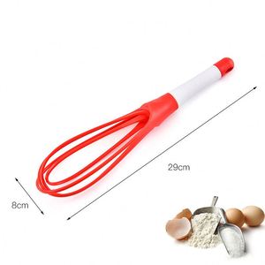 Batteur à œufs et fouet manuel pliable en plastique, écologique et portable, personnalisé pour la cuisine domestique, idéal pour la promotion - Product Image 2