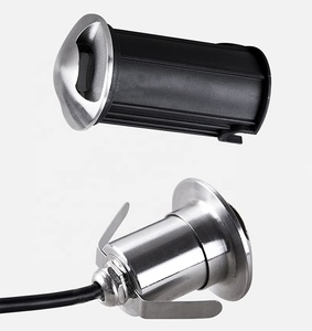 3W <span class=keywords><strong>LED</strong></span> enterré IP67 AC85-260V DC12V extérieur encastré <span class=keywords><strong>Led</strong></span> Deck Lights 1/2/3/4 Side Underground Lamp Sidewalk Light - Product Image 6