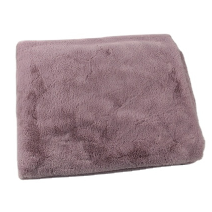 China Manufacturer ultra Soft Short Pile Synthetic Artificial Fake Faux Rabbit Fur Fabric