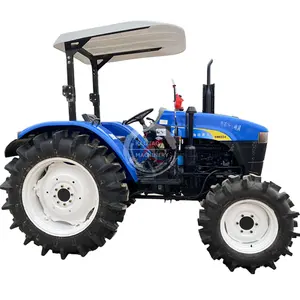 Secondhand high quality New Holland Farm Wheeled Tractor SNH554 Small Horsepower USD agricultural machinery