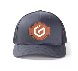 Accesorios de Golf Personalizados, Gorra de Camionero de 6 Paneles para Hombre, Gorra de Béisbol Estructurada de Malla, Gorra Clásica Ajustable para Hombre con Logotipo de Cuero - Product Image 1