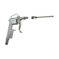 Pistolet souffleur d'air en métal avec déclencheur de débit d'air réglable pour l'élimination des débris de matériel