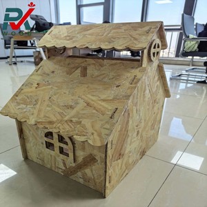 Letto per Gatti Personalizzabile Darx in OSB Multi-misura, Ignifugo ed Ecologico, Personalizzabile - Product Image 4