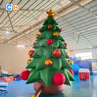 CH Noël Gonflables Cour Décoration Arbre De Noël Géant pour La Maison Famille Pelouse Partie