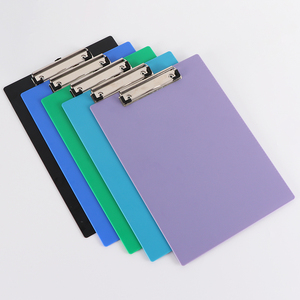 SUNSHING Low Profile Clip <b>Drawing</b> Writing Board Colorful Plastic A4 Clipboards with Ruler Scale for Medical, Office, School Use - Product Image 3