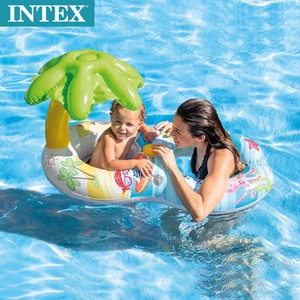 <span class=keywords><strong>INTEX</strong></span> 56590 siège pare-soleil pour mère et enfant, siège gonflable pour natation Parent-enfant - Product Image 1