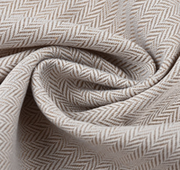 Tissu sergé en coton poly TC bicolore, résistant à l'usure, respirant, pour sac à dos, tablier, sac à cordon