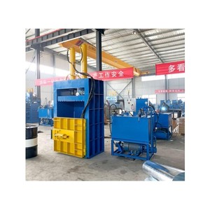 Máquina Empacadora de Cartón Semiautomática Hidráulica para Fibras, Prensa para Empacar Cartones - Product Image 1