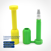Sceau de sécurité à boulon en acier AH-BS001 ISO17712 pour camions et remorques - Taille 79,1 mm