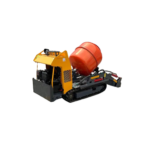 Mini camion à benne basculante à chenilles autochargeur, vente chaude, pour le chargement de sable, de <span class=keywords><strong>gravier</strong></span>, de ciment, mélangeur de béton mobile, chargeur de béton - Product Image 6