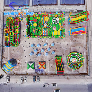 Parc de jeux gonflables commercial, équipement de parc de jeux géant, prêt <span class=keywords><strong>pour</strong></span> la <span class=keywords><strong>location</strong></span> événementielle - Product Image 2