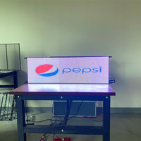 Pantalla LED Transparente para Ventana Trasera de Coche, Programable Digitalmente, Interactiva, para Mensajes, para Interiores y Exteriores, Venta al por Mayor