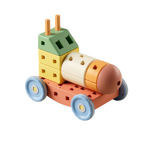 Blocchi di costruzione fatti da te in grandi dimensioni, blocchi di costruzione giganti con <span class=keywords><strong>più</strong></span> forme. I giocattoli di costruzione sono adatti ai bambini. - Product Image 1