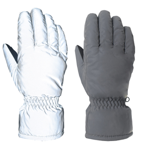Guantes Reflectantes Térmicos de Invierno DFTG1221 para Ciclismo y Camping Nocturno, Alta Visibilidad, Tallas M, L, XL, Dedos Completos - Product Image 1