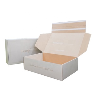 Luxe Platte Verpakking Schattig Product China Fabrikant Rood Accepteren Aangepaste Golfkarton Verpakking Voor Gezichtscrème - Product Image 2