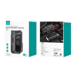 USAMS ZB287 Outil d'urgence portable, batterie de secours 8000 mAh, démarreur de voiture 12V avec compresseur d'air - Product Image 6