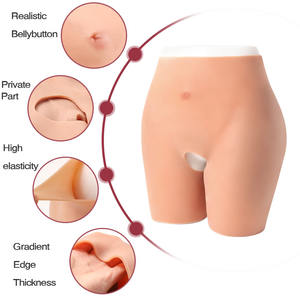 3XL дизайн силиконовые облегающие трусики для бедер с высоким реалистичным контролем плюс размер леггинсы для взрослых трансгендерные кроссдрессеры для женщин - Product Image 4