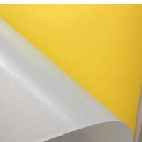 Papier autocollant transparent auto-adhésif A4 direct d'usine 75G papier autocollant auto-adhésif papier enduit coulé papier autocollant adhésif