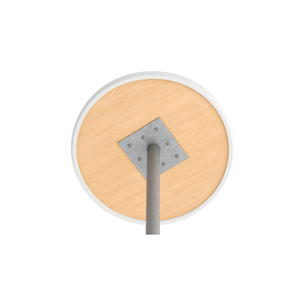 Mesa de Comedor Redonda Moderna para Hotel y Sala de Estar, <span class=keywords><strong>con</strong></span> Borde de Cuchilla, Superficie Sólida, Mesa de Bar - Product Image 2