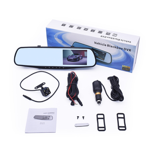 Camera hành trình ô tô <span class=keywords><strong>DVR</strong></span> màn hình kép 4.3 inch <span class=keywords><strong>HD</strong></span> 1080P với chức năng ADAS, camera lùi gương chiếu hậu tự động - Product Image 5