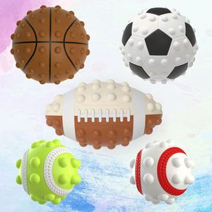 Nuevo Juguete Sensorial Antiestrés de Silicona 2024, Popper de Burbujas Arcoíris, Mini Squishy 3D, Bola Antiestrés - Product Image 2