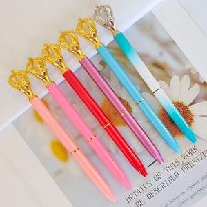 Crown Metal Ballpoint Creative Signature Business <b>Pen</b> Cute Gift Advertising - Product Image 2