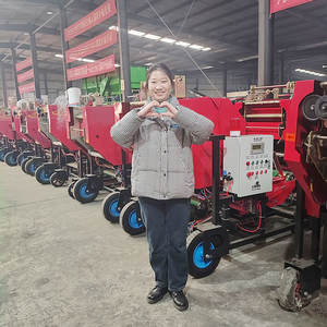 Máquina empacadora de ensilaje automática con componente de núcleo de motor para embalaje y envoltura de heno - Product Image 3