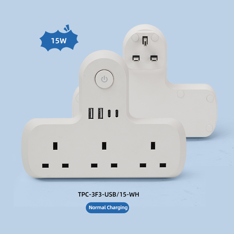 TPC-3F3-USB/2.1-Blanco