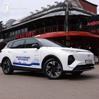 Véhicule électrique commercial JOYEE S08, SUV électrique, voiture électrique pour adultes, 4 roues, double écran LCD de 12,6 pouces, 5 portes, 5 places, traction avant