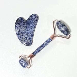 Juego de herramientas de masaje de piedra natural Jade gua sha - Product Image 3