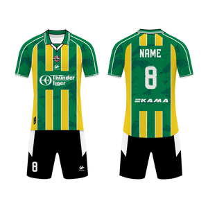 Kit Maglia da <span class=keywords><strong>Calcio</strong></span> Personalizzata con Design Originale, Uniforme da <span class=keywords><strong>Calcio</strong></span> in Poliestere ad Asciugatura Rapida per <span class=keywords><strong>Squadre</strong></span> di <span class=keywords><strong>Calcio</strong></span>, Basso MOQ - Product Image 2