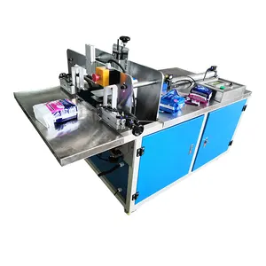 Automatic Wet Facial Tissue Paper Baby Diaper Packing Puerperal Pad Wrapping Machinery No Conveyor Manual Load Auto Sealing