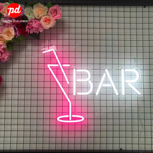 Neon Lights <strong>Sign</strong> <strong>Cocktails</strong> Logo <strong>Cocktail</strong> Glass Pattern for Home Bar Decoration Drink Neon Signs for Wall Restaurant Decorations - Product Image 6