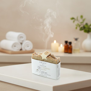 Jabón Facial Natural Hecho a Mano con Manteca de Karité y Aceite de Oliva, Barra Limpiadora Facial Hidratante para Piel Grasa y Mixta, Uso Facial y Corporal, 120g - Product Image 4