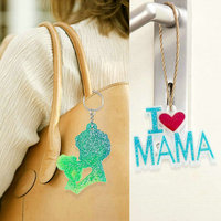 Moule en silicone Yuye pour pendentif porte-clés « I Love MOM DAD », idéal pour la fête des Mères et des Pères, moule de moulage en époxy pour décoration murale « Meilleure Maman Papa »