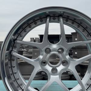 Rueda SY-3019 Personalizada de 2 Piezas, Multirradio, de 17-22 Pulgadas, Profunda, ET 20mm, PCD 5x105 para <span class=keywords><strong>GTR</strong></span> <span class=keywords><strong>R32</strong></span>, Nueva para Automóvil de Pasajeros - Product Image 4