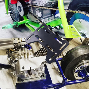 Универсальный алюминиевый серебристый кронштейн-адаптер KYOSTAR для крепления двигателя для картинга и минибайков — модернизация/улучшение - Product Image 2