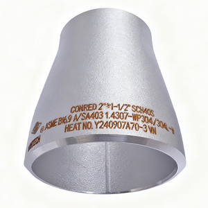 ข้อต่อท่อลดแรงดันสูงแบบเอ็กเซนทริค ผลิตในเวียดนาม มาตรฐาน ASME B169 สแตนเลส A SA403 304 304L 316 316L ขนาด 1 2 ถึง 12 นิ้ว - Product Image 6